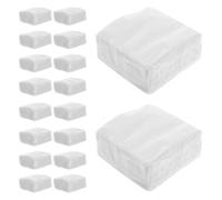 TOPBATHY Recharge de 50 Serviettes Blanches en Papier de Pulpe Épais, Usage Polyvalent pour Table à Manger et Fêtes, Papier de Soie D'emballage