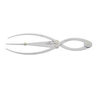 TOPBATHY Règle à Sourcils En Acier Inoxydable Outil De Dessin Des Sourcils Precise Pour Femmes Maquillage Professionnel Mesure Positionnement Visage Simple Et Pratique