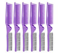 TOPBATHY Sac 1 Pochette Peigne Pliable à Double Tête Antistatique Et Résistant Aux Hautes Températures Conçu Pour Cheveux Épais Bouclés Ou Raides Facile à Transporter