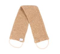 TOPBATHY Sangle de Bain Exfoliante Jute et Ramie Longue Bande Lave Dos pour Corps Nettoyant Doux pour Gommage et Relaxante