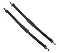 TOPBATHY Sangle Réglable pour Étui de Violon et Paquet à Dos, Bandoulière Rembourrée et Élargie, Plastique Solide Crochet 80 Cm, Transport Confortable pour Instruments de Musique,