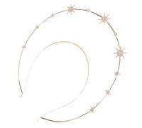 TOPBATHY Serre-tête Halo Élégant Mary avec Design Étoile Accessoire Cheveux Mariée pour Fête Costume Cosplay