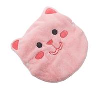 TOPBATHY Serviette Microfibre Visage Chaleur et Froid avec Bande Élastique Masque Beauté Réutilisable pour Soins Du Visage Lot Modèle Chat Épais pour Salon Spa et Usage Maison