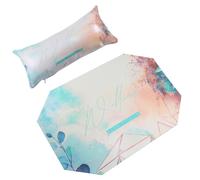 TOPBATHY Set Coussin de Main Octogonal pour Manucure Tapis de Nail Art Confortable et Pratique Accessoire Professionnel pour Femmes Protection Table de Maquillage et Entraînement Ongulaire