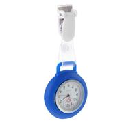 TOPBATHY Silicone Montre Infirmière à Clip 32 G Portable pour Soignantes | Boîtier Détachable, Mécanisme Amovible, Attache Rétractable, Fixation sur Blouse, Badge ou Clipboard, Pratique à L’école