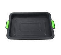 TOPBATHY Silicone Plaque de Cuisson avec Poignée Épaisse pour Four | Format Portable, Démoulage Antiadhésif, pour Pâtisserie Maison et Usage Professionnel, Biscuits