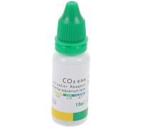 TOPBATHY Solution Indicatrice Co2 Aquarium 15ml Testeur D'aquarium Précis Liquide Indicateur Co2 Volume Prêt à l'emploi pour Aquarium Planté Surveillance Écosystème Aquatique