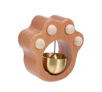 TOPBATHY Sonnette en Bois magnétique Conserver la Cloche de l'entrée clocher à Vent carillons éoliens Khaki