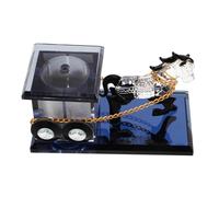 TOPBATHY Statue De Calèche De Luxe en Cristal avec Porte-Parfum De Mariage Idéal pour Les Couples