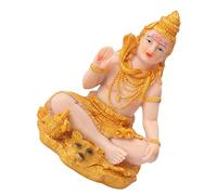TOPBATHY Statue De Shiva Décoration D'intérieur Statue De Bénédiction Hindouisme Décor De Table Décorations Décor D'accents De Maison Décoration D'époque Décor Rétro Résine À La Maison Inde