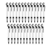 TOPBATHY Stylo à Bille de Football Rétractable Noir Lot de 25 Stylos Mignons pour Étudiants Fournitures Scolaires et Bureau Sportifs pour Fêtes et Prise de Notes