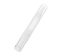 TOPBATHY Stylo à Bille Mécanisme Rotatif Transparent Vide Flacon Huile pour Cuticules Applicateur Pinceau Rechargeable