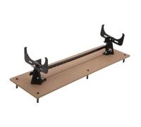 TOPBATHY Support de Construction de Maquettes D'avions, Khaki Étau | Bois et Métal, Fixation Stable Multi-angle, Aide Précise pour Assemblage et Vieillissement sur Bureau