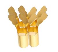 TOPBATHY Support de Mèche pour Lampe à Huile 4 Pièces Base Métallique Compatible Lampe à Pétrole Facile à Remplacer pour Camping et Urgences
