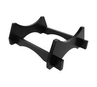 TOPBATHY Support en Bois Foncé pour Tonneau de Bière 10l, Socle pour Distributeur de Boissons, Porte-Seau à Bière, Accessoire Vin Pratique pour Maison et Bar, Support Stable pour Carafe
