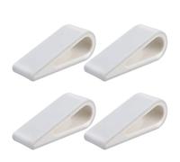 TOPBATHY Support Ergonomique pour Ordinateur Portable 4pcs en Plastique et Silicone Élévation pour Refroidissement et Protection du Bureau, pour Travailler Efficacement