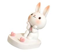 TOPBATHY Support Mobile Téléphone Lapin Adorable Design Compact et Stable Support Bureau et Décoration de Table pour Smartphone Porte Téléphone Portable Forme Bunny pour Familles