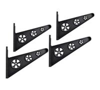 TOPBATHY Support Mural de Rangement Robuste pour Skateboard et Snowboard Fixation Facile Stockage Mural Multi-usages pour Garage et Maison