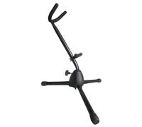 TOPBATHY Support Saxophone Trépied Portable Pliable pour Alto et Ténor Fixation Antidérapante et Protection Sans Rayure Stand Instrument Vent Compact pour Cours et Voyage