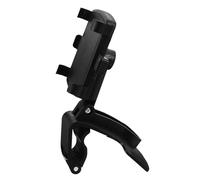 TOPBATHY Support Téléphone Voiture Tableau Bord Noir Support Voiture Mobile Compatible Protection Coque et Angle Affichage Ajustable Maintien Sécurisé pour Smartphone