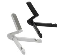 TOPBATHY Support Triangulaire pour Tablette et Porte Téléphone Portable en Plastique Abs, Pliable et Multifonction, pour Regarder des Films, Lot de 2 Pièces