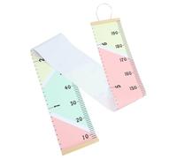 TOPBATHY Tableau De Croissance Tenture Murale Avec Règle Pour Lespace Des Enfants