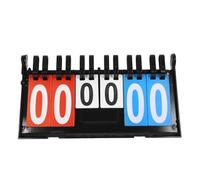 TOPBATHY Tableau de Score Multifonction en Plastique Portable et Facile à Utiliser pour Basketball et Tennis, Accessoire Pratique et Étanche pour Compétition Sportive