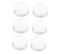 TOPBATHY Tête de Tampon en Silicone pour Manucure, 6pcs, Outil Pratique pour Décoration Ongles, Transfert Précis et Solide pour Faux Ongles Nail Art