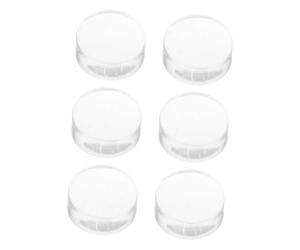 TOPBATHY Tête de Tampon en Silicone pour Manucure, 6pcs, Outil Pratique pour Décoration Ongles, Transfert Précis et Solide pour Faux Ongles Nail Art