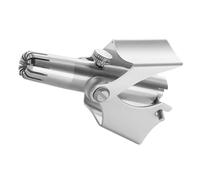 TOPBATHY Tondeuse Manuelle Poils Nez Homme Ciseaux Précis Sécurisés Portable pour Épilation Faciale Quotidienne