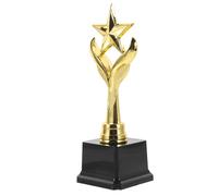 TOPBATHY Trophée Plastique Étoile pour Garçon Fille Décoration Fête Récompense Ludique pour Jeux et Concours Modèle pour Garçons et Filles