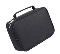 TOPBATHY Trousse à Crayons Emplacements Unie Noire Capacité Étendue Multifonction pour Crayons de Couleur Aquarelle Stylos Gel pour École Bureau et Artistes