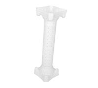 TOPBATHY Vase Colonne Romaine Creuse pour Mariage en Plastique Blanc