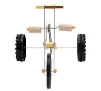 TOPBATHY Vélo D'entraînement pour Perroquet en Métal, de Divertissement pour Oiseaux, Stimule Le Développement Intellectuel et Attire L'attention du Perroquet