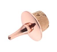 TOPBATHY Verseur pour Bouteilles avec Bouchon en Liège Naturel Anti-Goutte Compatible Bouteilles D’Amer et Vin Accessoire Pratique pour Préparation Cocktails et Conservation Fraîcheur