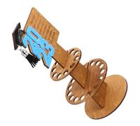 TOPBATHY Wooden Graduation Money Holder Creative Decoration for Graduation Party DIY Money Tree Gift Stand for Cash Envelope Craft
