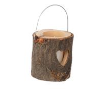 TOPBATHY Wooden Tealight Holder with Romantic Heart Design Natural Wood Candle Holders for Valentines Day Rustic Table Centerpieces Party Decoration