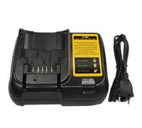 TOPBATT DCB107 Chargeur de Batterie de Rechange pour Dewalt 10,8~20V 3A avec indicateur LED Chargeur de Batterie