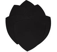 TopBine Inserts de Coussinets de Soutien-Gorge, 3 Paires C/D Noir, C/D