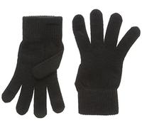 TOPBRAND Gants Magic Stretch pour adulte Noir Idéal pour l'hiver., Noir, taille unique