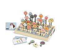 Abc Flowers - TOP BRIGHT - 26 Pots de Fleurs - Lettres Majuscules - Lettres Minuscules - Alphabet