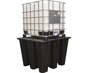 TOPCAR BAC DE Retention 1100 litres POLYÉTHYLÈNES RECYCLES Noirs - EMBOITABLE CAILLEBOTTI Acier