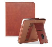 TOPCASE Coque pour BOOX Go Color 7 ePaper Tablet 7" avec fonction de support et sangle pour le poignet 7 pouces eReader avec fonction veille/activation automatique, marron