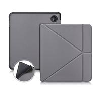 TOPCASE Étui en TPU pour Tolino Vision Color 2024/Kobo Libra Color 2024/Kobo Libra 2 2021/Tolino Vision 6 2021 avec fonction support et fonction veille/réveil automatique, gris
