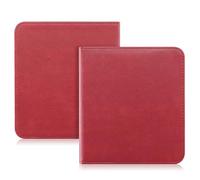 TOPCASE Étui pour tablette BOOX Go Color 7 couleur ePaper 7" avec emplacement pour cartes et fonction support, rouge