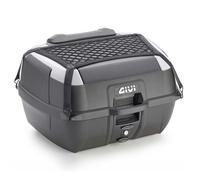 GIVI Top case B45B+ 45L NOIR COUVERCLE avec plaque monolock dossier universel