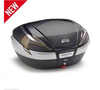Topcase V56 MAXIA4 Catadioptres Fumé Cover Noir Insert Carbone Look GIVI v56nnt