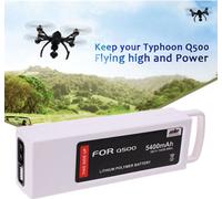Topchances 11.1V 5400 mAh 3S / 3Cell 5C batterie Lipo pour drone RC de la Yuneec Q500 Q500 + 4K, Typhoon RC Quadcopter