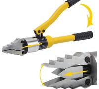 Topchances Eclateur hydraulique Ecarteur de bride hydraulique portable Pince d'extension 10T/8T (monobloc/55mm)