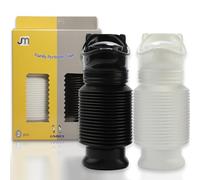 Topcloud Lot de 2 urinoirs rétractables - 750 ml - Pour homme et femme - Portable - Réutilisable - Urinoir d'urgence pour camping, voiture, voyage, embouteillage et file d'attente